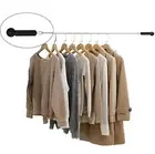 Wall Mount Curtain Wire Rod Set 5m Stainless Steel Drape Wire for Window Decor