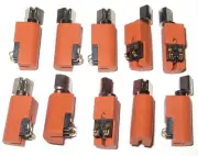 10 X Pager and Cell Phone Vibrating Micro Motors - 1 to 4.5 V - 17 mm x 7 mm