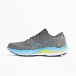 MIZUNO WAVE INSPIRE 19 [J1GC234451 男 慢跑鞋 運動 路跑 支撐型 避震 灰 水藍