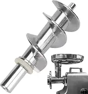 Meat Grinder Parts | Meat Grinders for Kitchen - Meat Mincer Screw, Safe Meat Grinder Screw, Simple Installation Stainless Steel for Electric Meat Grinder Qincu-au