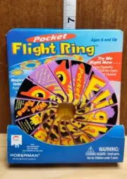 RARE VINTAGE HOBERMAN INVENTION POCKET FLIGHT RING NEW IN PACKAGE 1997