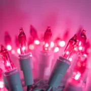 Bulk Case 2400 Incandescent Christmas Valetines Mini Lites Pink 100 ct strings