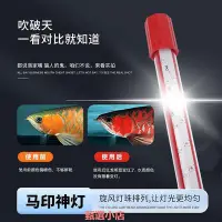 在飛比找Yahoo!奇摩拍賣優惠-精品馬印神燈增艷燈plus紅龍魚專用魚缸燈led防水三基色雷