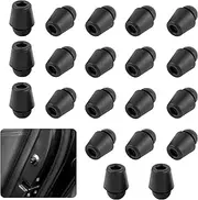 Stacool 20PCS Car Door Bumper Guards, Rubber Door Shock Absorber, Universal Car Accessories Door Protector Edge Guards Pads for Noise Reduction (Front/Rear Door)
