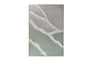 Nolan Modern Framed Textured Canvas 3D Textured Wall Art - 100 x 150cm