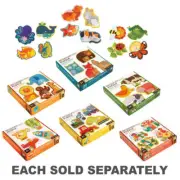 Petit Collage Beginner Progressive Puzzle for Toddlers in Easy Open Box