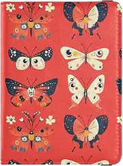 [Caihoyu] PU Leather Passport Holders Lightweight Document Organizer Holder Accessories for Women and Men Travel, Multicolor11, 1 size, Casual