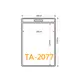 量販200組 TA-2077 直式(內尺寸85x114mm) 識別證加鍊條 名牌 工作證 活動 工作 (7.1折)