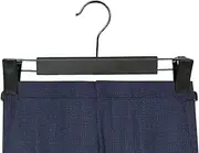 Pants Hanger with Non-Slip Clips,Skirt Hangers with Non-Slip Big Clips and 360° Swivel Hook | Skirt Hangers and 360 Rotatable Hook Trousers Jean Hangers Mild-au