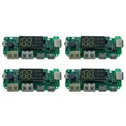 LED Dual USB 5V 2.4A Micro/Type-C USB Mobile Bank 18650 Charging Module Lithium