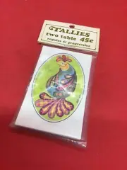 Tallies - Two Table - Progressive Or Regular - For Bridge, Euchre, Canasta...