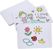 ARTIBETTER 6pcs Double Sided Mini Dry Erase Whiteboards Erasable Boards for Classroom Note Taking Teaching and Creative Drawing Supplies