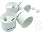 X·CELLENT Golf Green Cups Plastic Golf Hole Cups for Backyard Practice Putting G