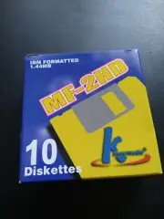NEW Sealed NOS IBM formatted MF-2HD 1.44 MB diskettes KHypermedia 10 Diskettes