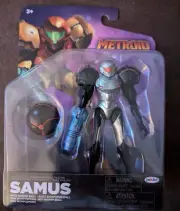 2024 Jakks Pacific - Metroid Samus Aran Phazon Suit With Morph Ball Figure - New