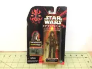 Vintage 1998 Star Wars Episode I CommTech Captain Tarpals figure! free ship