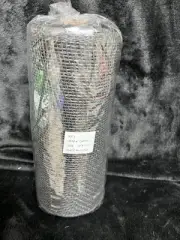 Polypro Mesh Ribbon 10"x 10yds New in Pkg Black Crafts Wreaths