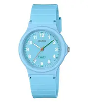 Casio POP Analog Blue Bio Based Resin Blue Dial Quartz LQ-24B-2B WR Ladies Watch