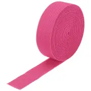 Twill Wide Elastic Band 1.2" Flat 4 Yard Hot Pink for Sewing