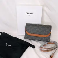 在飛比找蝦皮購物優惠-CELINE 老花 WOC包