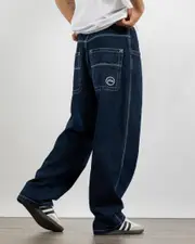 [Rusty] Rusty Men's Flip Daddy Tapeless Jeans in Indigo Size 32 32 Indigo