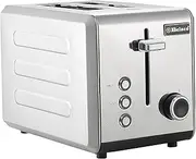 [belaco] 2-Slice Toaster Wide Slots with Frozen, Cancel and Reheat Settings, Full Stainless-Steel Body, 810W