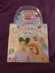 Bandai Tamagotchi Pix Pink Virtual Pet