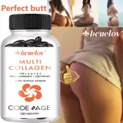 Multi Collagen High Potency Capsules - Supports Buttocks And Immune Health