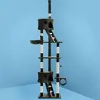 Large Cat Scratching Pole Post Furniture Tree Scratcher Toy House Condo 260cm