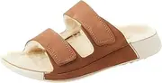 [ECCO] Women's Cozmo Fluffy Slide Sandal