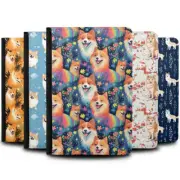 PASSPORT ITINERARY ORGANIZER|CUTE FINNISH SPITZ PUPPY DOG CANINE PATTERN #A2