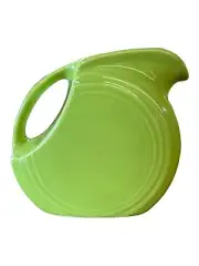 Fiesta - Chartreuse Green 67OZ Large Disk Pitcher No Box Ceramic Homer Laughlin
