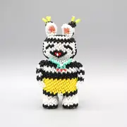 NATIVE AMERICAN BEADWORK-EASTER BUNNY KOSHARI by FERRELL ZEENA-HOPI