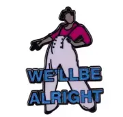 HARRY STYLES "WE'LL BE ALRIGHGT" ENAMEL PIN - FREE AU POST - AU STOCK