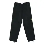 [Stone Island] Stone Island Zip-pocket Trousers 32 US BLACK