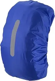 uxcell 65-75L Waterproof Backpack Rain Cover, Non-Slip Backpack Cover with Vertical Reflective Strap Stay Dry for Hiking, Camping, Hunting, XL, Navy Blue