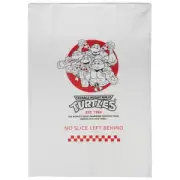 Teenage Mutant Ninja Turtles By The Slice Cotton Tea Towel - White