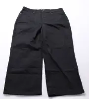 NYDJ Women's Petite High Rise Cool Embrace Joni Capri Pants LB3 Black Size 8