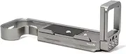Camera Handle L Plate Bracket X2D Bottom Plate Quick Release Board for Hasselblad X2D Camera (Titanium)