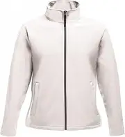 [REGATTA] Womens Ablaze Printable Softshell Workwear Jacket, White(light Steel), 12