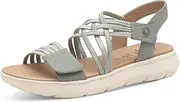 [Jana] Women's 8-28766-42 Flat Sandals