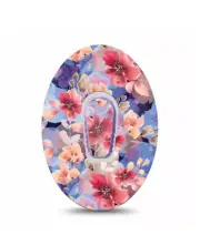 ExpressionMed Magical Blooms Dexcom G6 Tape and Sticker