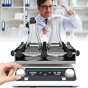 Laboratory Orbital Shaker Rotary Oscillator Mixer, Adjustable 40-200rpm Adjustable Speed Rotator Oscillator, for Labs and Classrooms