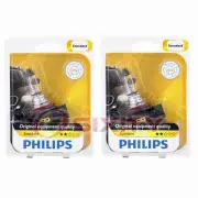 2 pc Philips Front Fog Light Bulbs for Nissan Armada Cube Juke Kicks Leaf xz (for: Nissan)