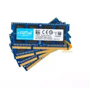Crucial DDR3 RAM 32G 4x 8GB PC3L-12800S 1600Mhz SODIMM Laptop 204Pin Memory CL11