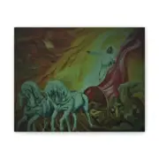 Elijah Chariot of Fire AI Painting by Raz