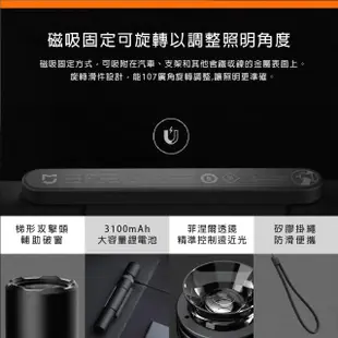 【小米】Xiaomi USB多功能手電筒(小米多功能手電筒 照明 充電手電筒 露營燈)