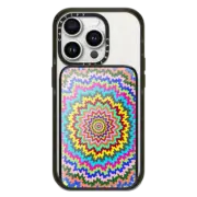 PowerThru Power Bank Slim Power Bank MagSafe Compatible Organic Mandala