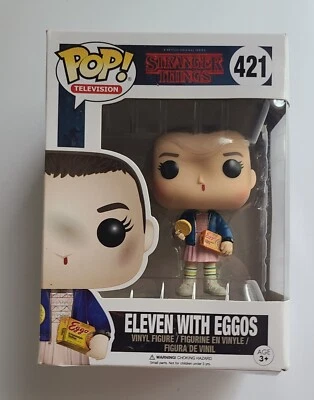 Funko Pop! Vinyl: Stranger Things - Eleven with Eggos #421