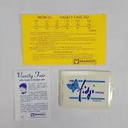 Fidji Parfums Makeup Mirror Vintage Advertising Vanity Fair Salesman Sample